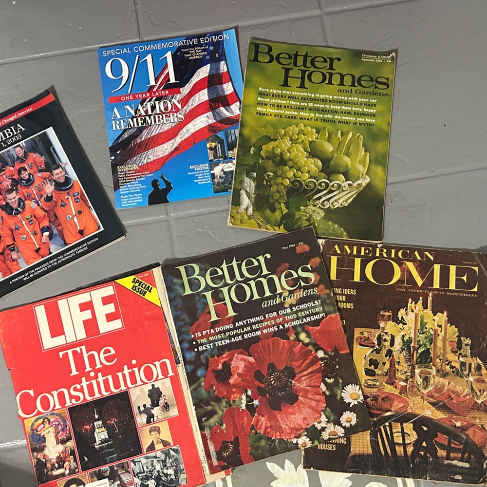Assorted Vintage Magazine Collection